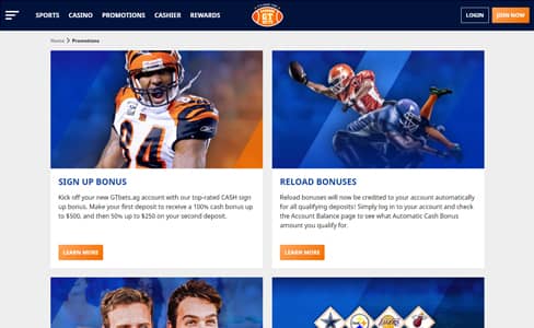 Στιγμιότυπο οθόνης GTBet καζίνο